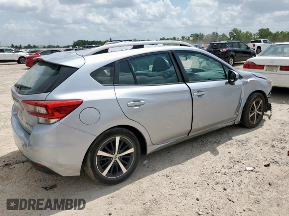 2020 Subaru Impreza Premium with VIN 4S3GTAD65L3709679, listed as a Copart auction lot 61645765 with 65,146 mi miles and Salvage title. Bid and sale history available at DreamBid. Image 3.