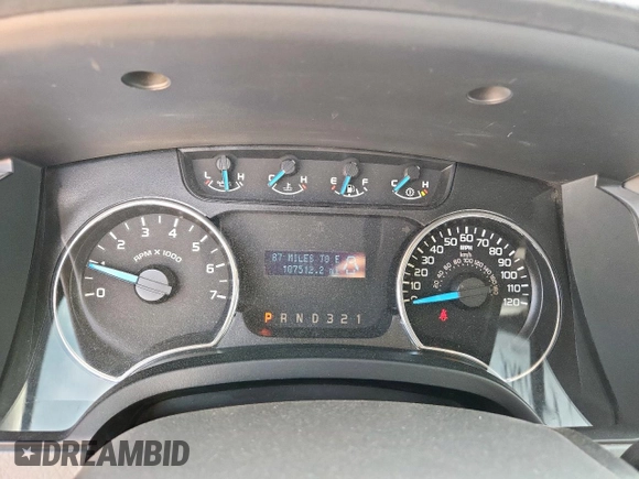 2014 Ford F-150 XL с VIN 1FTFW1CF4EKD70748, выставлен на аукционе Copart как лот 61304865 с пробегом 107 512 миль миль и Чистый • Clean title. История ставок и продаж доступна на DreamBid. Изображение 9.