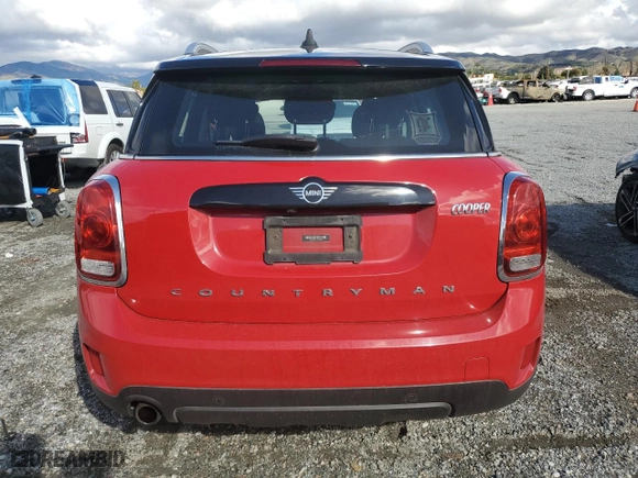 2019 MINI Countryman Cooper with VIN WMZYS7C57K3J05066, listed as a Copart auction lot 48928035 with 104,227 mi miles and Salvage Title. Bid and sale history available at carsss.com. Image 6.