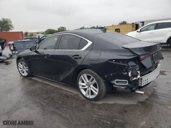 2023 Lexus IS with VIN JTHCA1D26P5123020, listed as a Copart auction lot 51958175 with 30,539 mi miles and Salvage Title. Bid and sale history available at carsss.com. Image 2.
