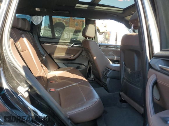 2017 BMW X3 xDrive35i with VIN 5UXWX7C59H0U41674, listed as a Copart auction lot 50732755 with Not Provided miles and Clean Title. Bid and sale history available at DreamBid. Image 11.