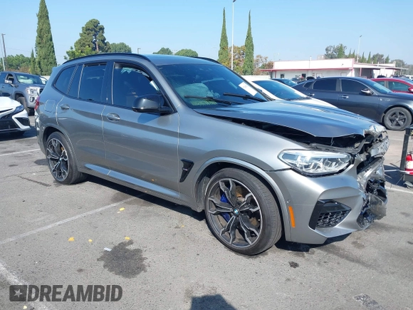 2020 BMW X3 M Competition with VIN 5YMTS0C09L9B00627, listed as a IAAI auction lot 42478800 with 41,239 mi miles and . Bid and sale history available at DreamBid. Image 1.