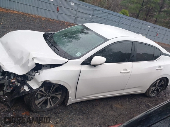 2022 Nissan Sentra SV with VIN 3N1AB8CV9NY231497, listed as a IAAI auction lot 42015906 with 31,792 mi miles and . Bid and sale history available at DreamBid. Image 14.