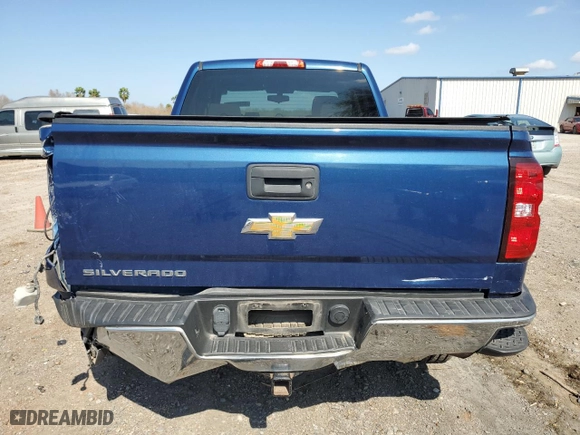 2015 Chevrolet Silverado 1500 LS with VIN 1GCRCPEC8FZ286727, listed as a Copart auction lot 43750095 with 183,237 mi miles and Salvage Title. Bid and sale history available at carsss.com. Image 6.