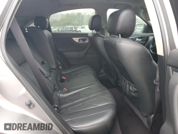 2011 Infiniti FX with VIN JN8AS1MW7BM140159, listed as a Copart auction lot 72942854 with 138,695 mi miles and Salvage title. Bid and sale history available at DreamBid. Image 11.