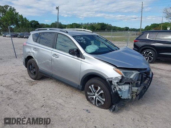 2017 Toyota RAV4 LE with VIN 2T3ZFREV2HW324895, listed as a IAAI auction lot 39150601 with 111,676 mi miles and . Bid and sale history available at carsss.com. Image 1.