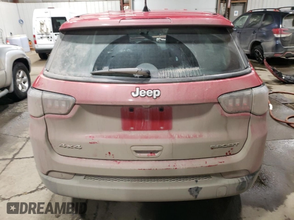 2020 Jeep Compass Sport с VIN 3C4NJDAB5LT242817, выставлен на аукционе Copart как лот 86142684 с пробегом 108 774 миль миль и Списание • Salvage title. История ставок и продаж доступна на DreamBid. Изображение 6.