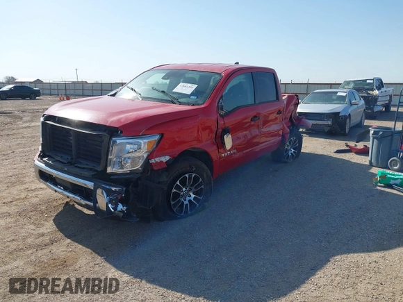 2022 Nissan Titan S with VIN 1N6AA1EC5NN104856, listed as a IAAI auction lot 42003205 with 49,099 mi miles and . Bid and sale history available at DreamBid. Image 18.