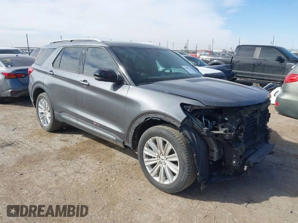 2023 Ford Explorer Limited with VIN 1FMSK7FH3PGA75135, listed as a IAAI auction lot 41692717 with 21,356 mi miles. Bid and sale history available at carsss.com. Image 1.