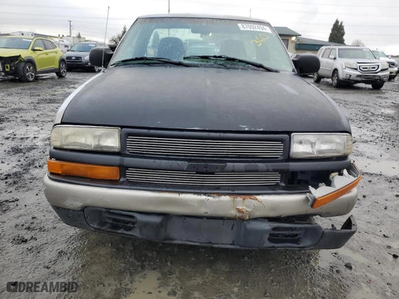2000 Chevrolet S-10 LS with VIN 1GCCS1447Y8109286, listed as a Copart auction lot 87092494 with 167,214 mi miles and Salvage Title. Bid and sale history available at carsss.com. Image 5.