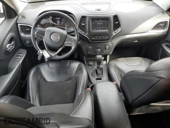 2021 Jeep Cherokee Altitude with VIN 1C4PJMLB7MD102166, listed as a Copart auction lot 54046295 with 64,794 mi miles and Salvage title. Bid and sale history available at DreamBid. Image 8.