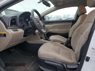2017 Hyundai Elantra SE with VIN 5NPD84LF9HH119536, listed as a Copart auction lot 84386104 with 91,672 mi miles and Salvage title. Bid and sale history available at DreamBid. Image 7.