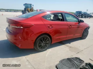 2017 Hyundai Elantra SE with VIN KMHD74LF2HU329464, listed as a Copart auction lot 51160945 with 66,382 mi miles and Salvage Title. Bid and sale history available at carsss.com. Image 3.