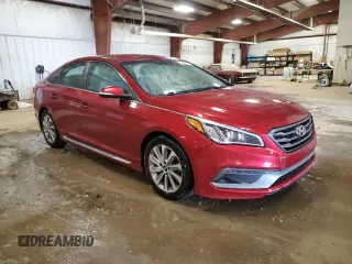 2015 Hyundai Sonata Sport with VIN 5NPE34AF5FH209821, listed as a Copart auction lot 49320145 with Not provided miles and Clean title. Bid and sale history available at DreamBid. Image 4.