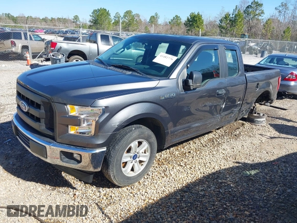 2017 Ford F-150 XL with VIN 1FTEX1C82HFA64011, listed as a IAAI auction lot 41482776 with 94,699 mi miles. Bid and sale history available at carsss.com. Image 18.