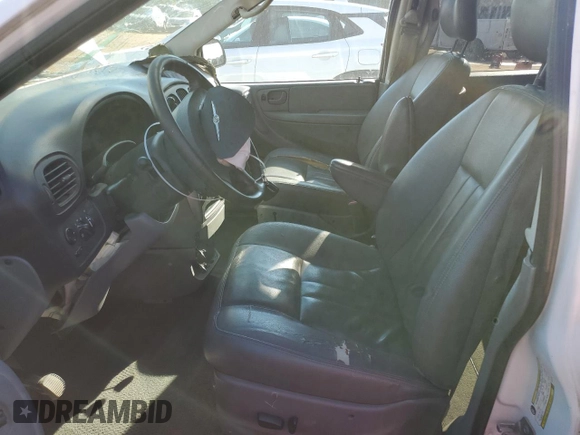 2007 Chrysler Town & Country LWB Touring with VIN 2A4GP54L27R345889, listed as a Copart auction lot 74105614 with 244,487 mi miles and Salvage Title. Bid and sale history available at carsss.com. Image 7.
