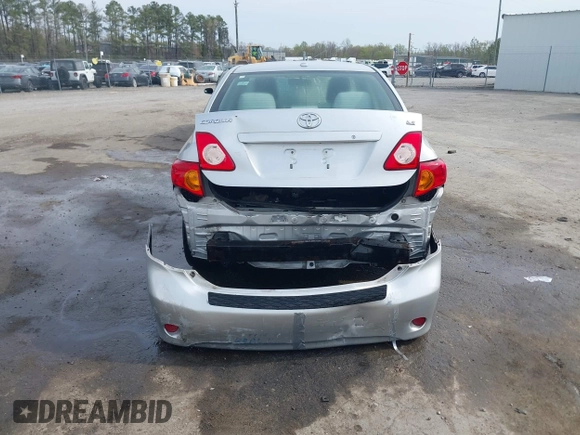 2009 Toyota Corolla with VIN 1NXBU40E59Z033769, listed as a IAAI auction lot 41933434 with 155,378 mi miles. Bid and sale history available at carsss.com. Image 16.