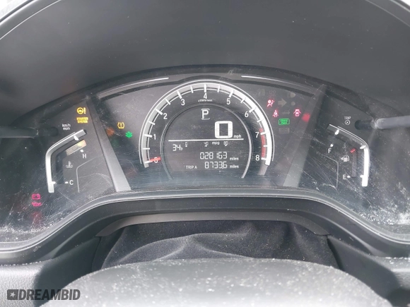 2019 Honda CR-V LX with VIN 5J6RW6H35KL000434, listed as a IAAI auction lot 41568196 with 28,163 mi miles. Bid and sale history available at carsss.com. Image 16.