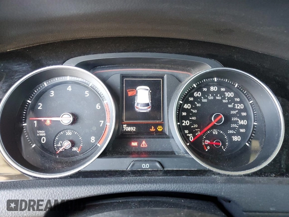 2019 Volkswagen GTI S with VIN 3VW5T7AU3KM018304, listed as a Copart auction lot 56257405 with 70,892 mi miles and Salvage title. Bid and sale history available at DreamBid. Image 9.