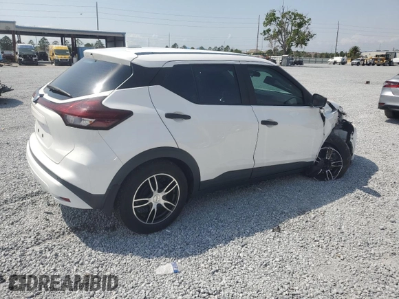2021 Nissan Kicks S with VIN 3N1CP5BVXML565611, listed as a Copart auction lot 50299355 with 22,560 mi miles and Non Repairable. Bid and sale history available at DreamBid. Image 3.