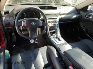 2005 Infiniti G35 Coupe with VIN JNKCV54E95M415074, listed as a Copart auction lot 76621814 with 307,474 mi miles and Salvage Title. Bid and sale history available at carsss.com. Image 8.