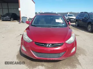 2012 Hyundai Elantra Limited with VIN KMHDH4AE7CU335325, listed as a IAAI auction lot 41680850 with 105,991 mi miles. Bid and sale history available at carsss.com. Image 12.