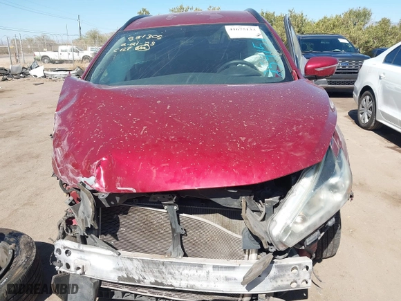 2015 Nissan Murano SL with VIN 5N1AZ2MHXFN254151, listed as a IAAI auction lot 41675133 with 146,013 mi miles. Bid and sale history available at carsss.com. Image 12.