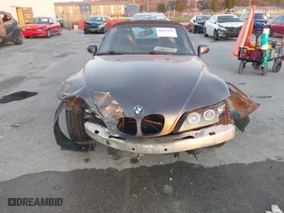 2001 BMW Z3 3.0i with VIN WBACN53491LL47379, listed as a IAAI auction lot 40872263 with 1 mi miles. Bid and sale history available at carsss.com. Image 6.