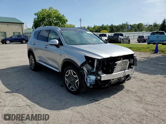 2023 Hyundai Santa Fe Hybrid SEL Premium with VIN 5NMS3DA13PH022728, listed as a Copart auction lot 71202204 with 15,531 mi miles and Salvage Title. Bid and sale history available at carsss.com. Image 15.