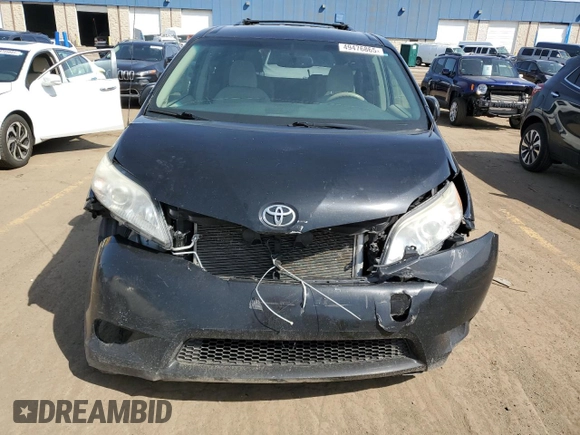 2014 Toyota Sienna LE AAS with VIN 5TDKK3DC9ES454051, listed as a Copart auction lot 49476865 with 185,813 mi miles and Clean Title. Bid and sale history available at DreamBid. Image 5.