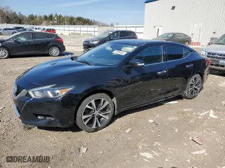 2018 Nissan Maxima SL with VIN 1N4AA6AP3JC401810, listed as a Copart auction lot 48596865 with 91,698 mi miles and Salvage Title. Bid and sale history available at carsss.com. Image 1.