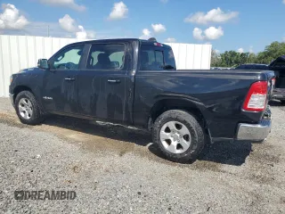 2019 Ram 1500 Big Horn with VIN 1C6RREFT1KN721002, listed as a Copart auction lot 61526425 with 61,431 mi miles and Clean title. Bid and sale history available at DreamBid. Image 2.