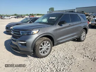 2023 Ford Explorer XLT с VIN 1FMSK8DH8PGB40778, выставлен на аукционе Copart как лот 56691765 с пробегом 35 674 миль миль и Списание • Salvage title. История ставок и продаж доступна на DreamBid. Изображение 1.