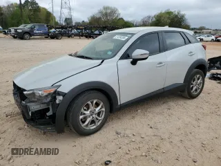 2019 Mazda CX-3 Sport with VIN JM1DKDB7XK1454654, listed as a Copart auction lot 51234285 with 34,390 mi miles and Salvage Title. Bid and sale history available at carsss.com. Image 1.