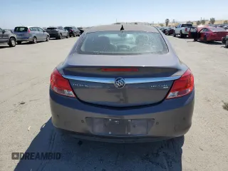 2011 Buick Regal CXL RL3 with VIN W04GR5EC7B1142146, listed as a Copart auction lot 56202085 with 62,243 mi miles and Clean title. Bid and sale history available at DreamBid. Image 6.
