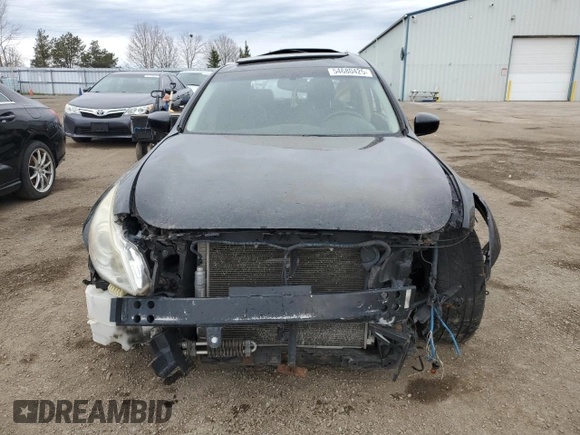 2011 Infiniti G25 x with VIN JN1DV6AR4BM652492, listed as a Copart auction lot 54680425 with 259,887 mi miles and Salvage Title. Bid and sale history available at DreamBid. Image 5.