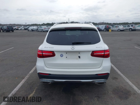 2018 Mercedes-Benz GLC with VIN WDC0G4KB6JV095440, listed as a IAAI auction lot 41675208 with 83,646 mi miles. Bid and sale history available at carsss.com. Image 15.