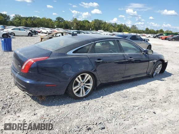 2017 Jaguar XJ with VIN SAJWJ2GD0H8W04917, listed as a Copart auction lot 72507934 with 112,042 mi miles and Salvage Title. Bid and sale history available at carsss.com. Image 3.