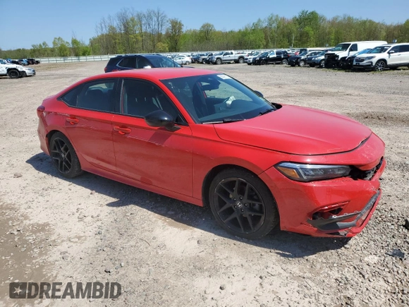 2023 Honda Civic Sport z VIN 2HGFE2F50PH502895, wystawiony jako Copart lot #56399125 z przebiegiem 14 021 mil mil oraz Szkoda całkowita • Salvage title. Historia ofert i sprzedaży dostępna na DreamBid. Obrazek 4.
