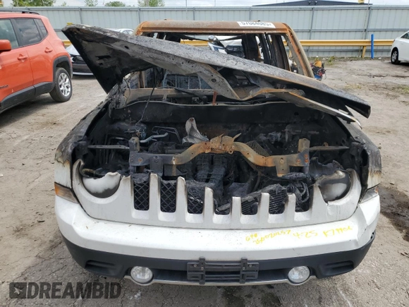 2016 Jeep Patriot High Altitude with VIN 1C4NJPFA0GD502487, listed as a Copart auction lot 57084085 with Not provided miles and Non repairable. Bid and sale history available at DreamBid. Image 5.