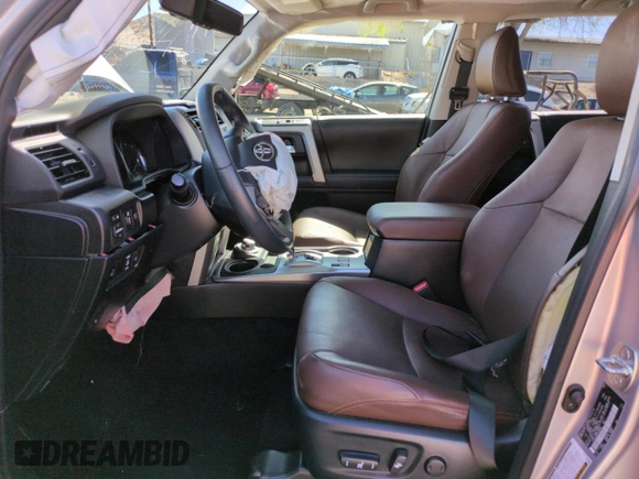 2023 Toyota 4Runner Limited with VIN JTEKU5JR9P6089206, listed as a Copart auction lot 53823365 with Not provided miles and Salvage title. Bid and sale history available at DreamBid. Image 7.