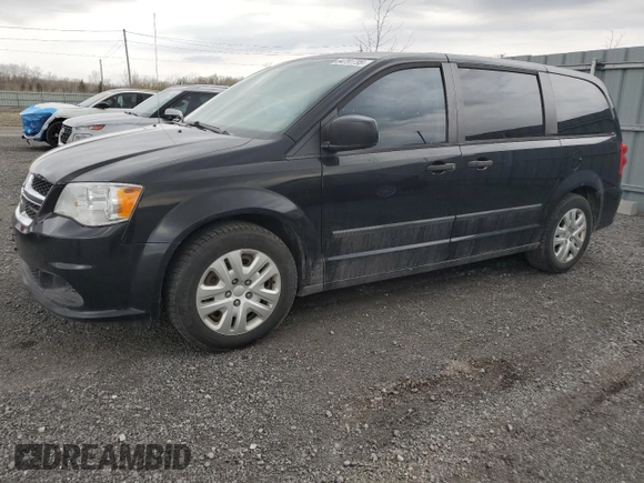 2015 Dodge Grand Caravan SE with VIN 2C4RDGBGXFR744203, listed as a Copart auction lot 54791795 with 216,594 mi miles and Clean Title. Bid and sale history available at DreamBid. Image 1.