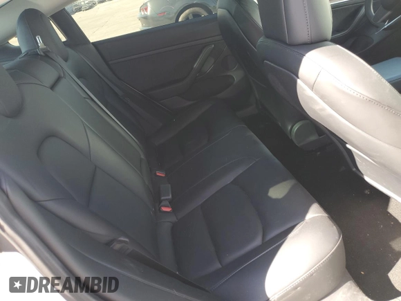 2022 Tesla Model 3 with VIN 5YJ3E1EA3NF125895, listed as a Copart auction lot 50042005 with 47,181 mi miles and Salvage Title. Bid and sale history available at DreamBid. Image 11.