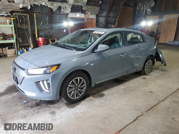 2020 Hyundai Ioniq Limited with VIN KMHC85LJ2LU076979, listed as a Copart auction lot 60802674 with 17,855 mi miles and Salvage title. Bid and sale history available at DreamBid. Image 1.