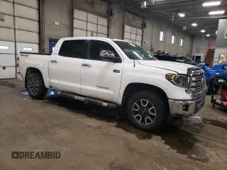 2019 Toyota Tundra SR5 z VIN 5TFHY5F13KX862888, wystawiony jako Copart lot #44863535 z przebiegiem 59 415 mil mil oraz Szkoda całkowita • Salvage title. Historia ofert i sprzedaży dostępna na DreamBid. Obrazek 4.