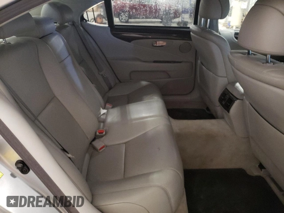 2010 Lexus LS 460 L with VIN JTHDL5EF4A5001206, listed as a Copart auction lot 43174595 with 160,205 mi miles and Clean title. Bid and sale history available at DreamBid. Image 10.
