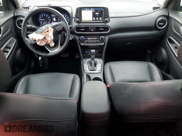 2021 Hyundai Kona Ultimate with VIN KM8K53A55MU609472, listed as a Copart auction lot 84426934 with 43,071 mi miles and Salvage Title. Bid and sale history available at carsss.com. Image 8.