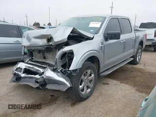 2023 Ford F-150 XL with VIN 1FTFW1E51PKF98102, listed as a IAAI auction lot 41594097 with 33,300 mi miles. Bid and sale history available at carsss.com. Image 17.