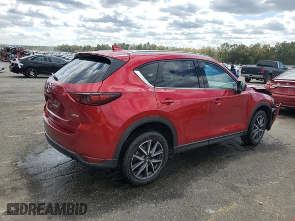 2017 Mazda CX-5 Grand Touring with VIN JM3KFADL5H0190186, listed as a Copart auction lot 48503805 with 95,223 mi miles and Salvage Title. Bid and sale history available at carsss.com. Image 3.