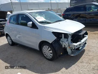 2021 Mitsubishi Mirage ES with VIN ML32AUHJ8MH014507, listed as a IAAI auction lot 42803201 with 4,618 mi miles and . Bid and sale history available at DreamBid. Image 1.